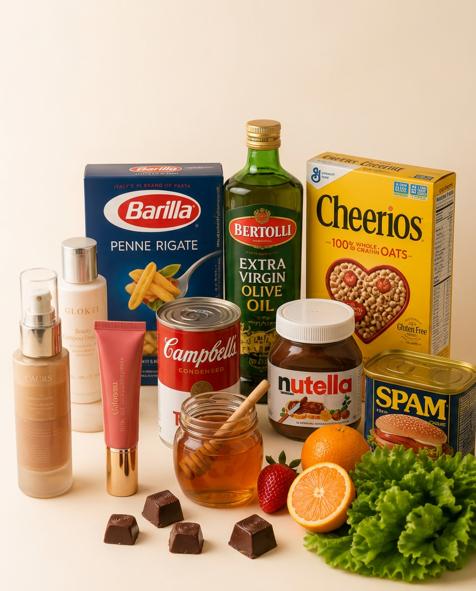 Beauty, grocery and household essentials